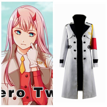 Unisex J DARLING in the FRANXX ZERO Cosplay Costumes Suit Jacket