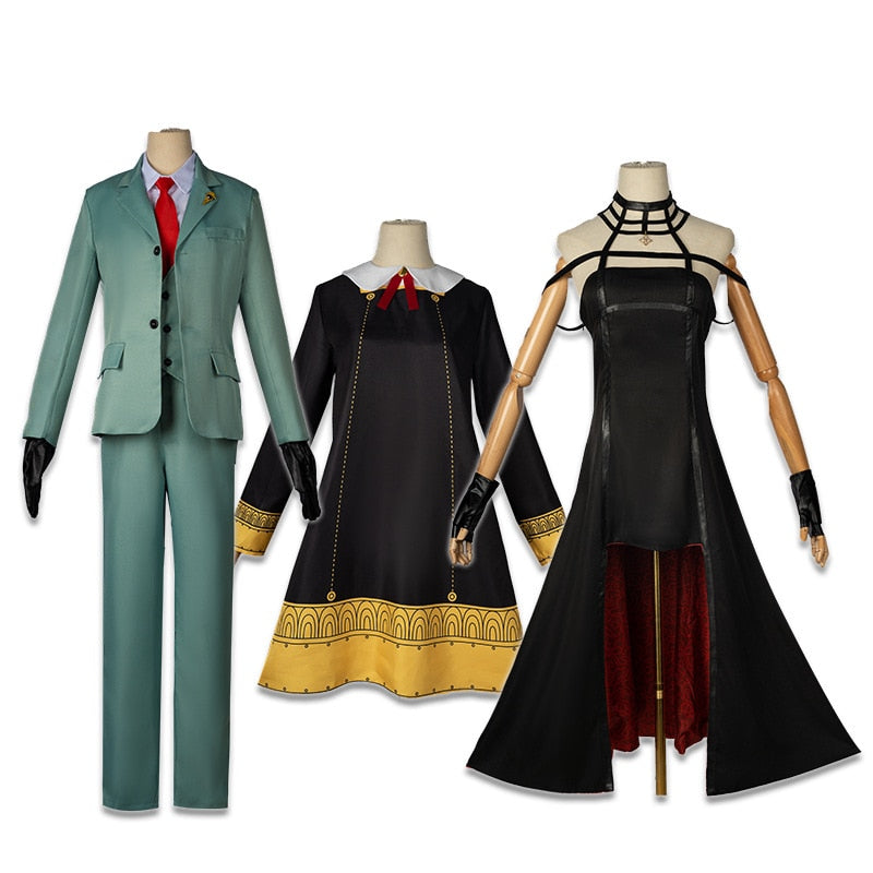 SPY FAMILY Main Character Cosplay Outfits