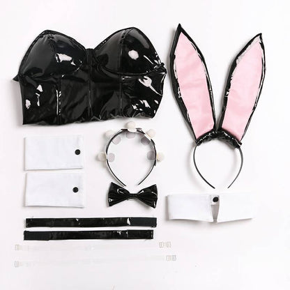 Unisex Anime Cos Ram Rem Bunny Girl