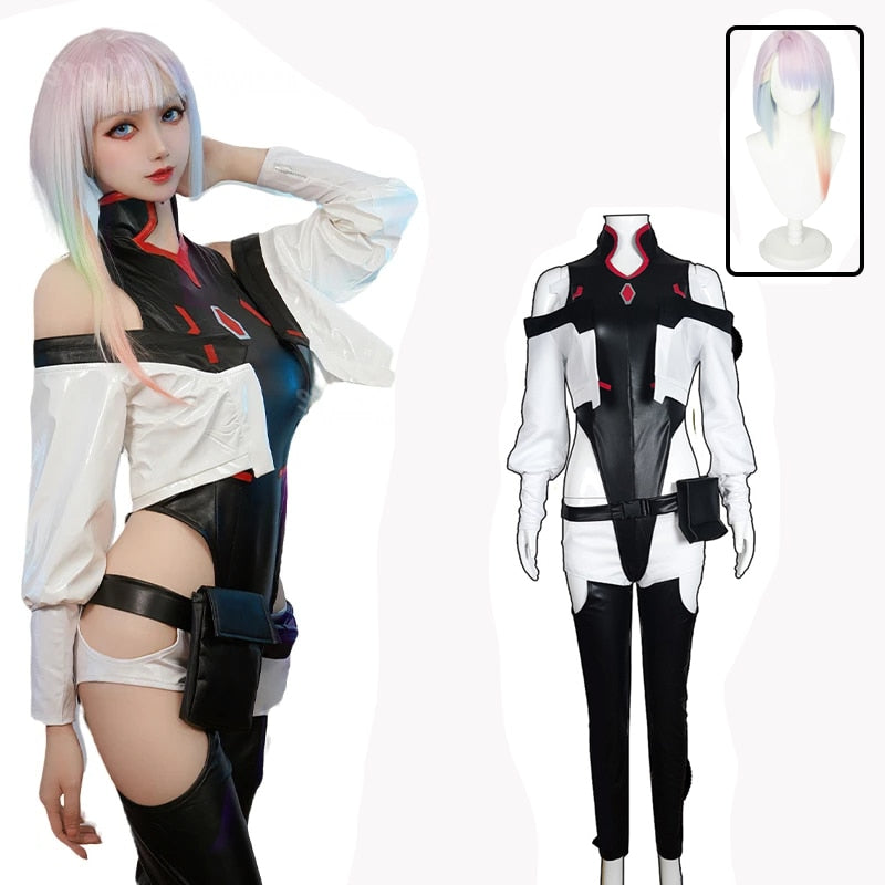 Lucy Costume Bodysuit Cosplay Anime Cyberpunk Edgerunners