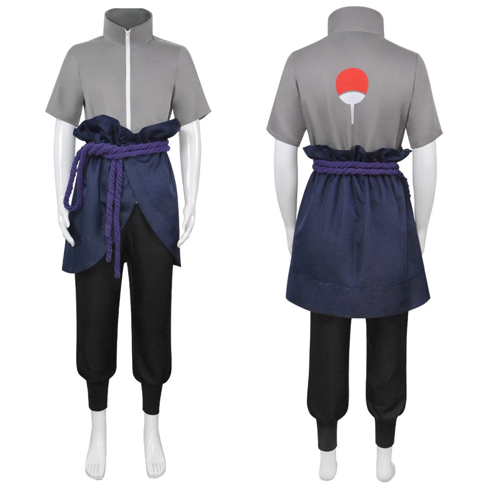 Hokage Uchiha Sasuke Cosplay Costumes Naruto Shippuden Sasuke