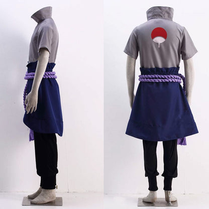 Hokage Uchiha Sasuke Cosplay Costumes Naruto Shippuden Sasuke