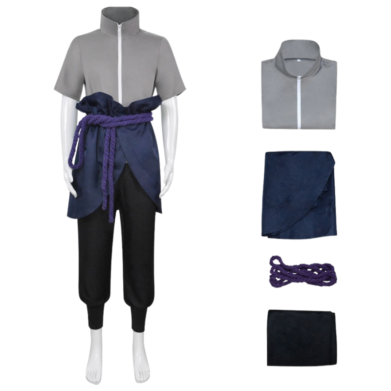 Hokage Uchiha Sasuke Cosplay Costumes Naruto Shippuden Sasuke