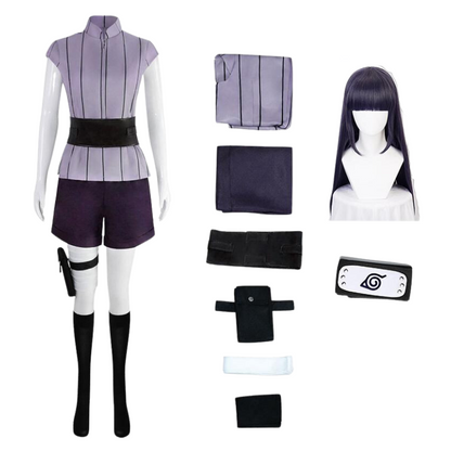 Hyuga Hinata Kimono Style Cosplay Costume Naruto