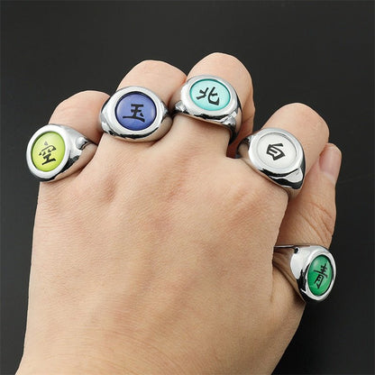 Akatsuki Rings Ninja Cosplay Rings - YouNameIt Anime